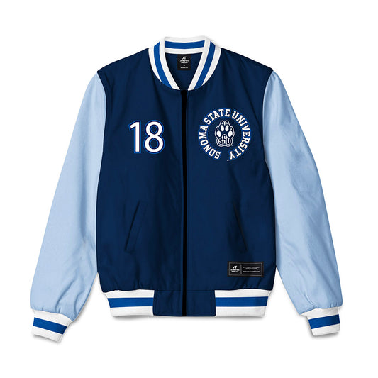 SSU - NCAA Baseball : Herman Luna - Bomber Jacket-0