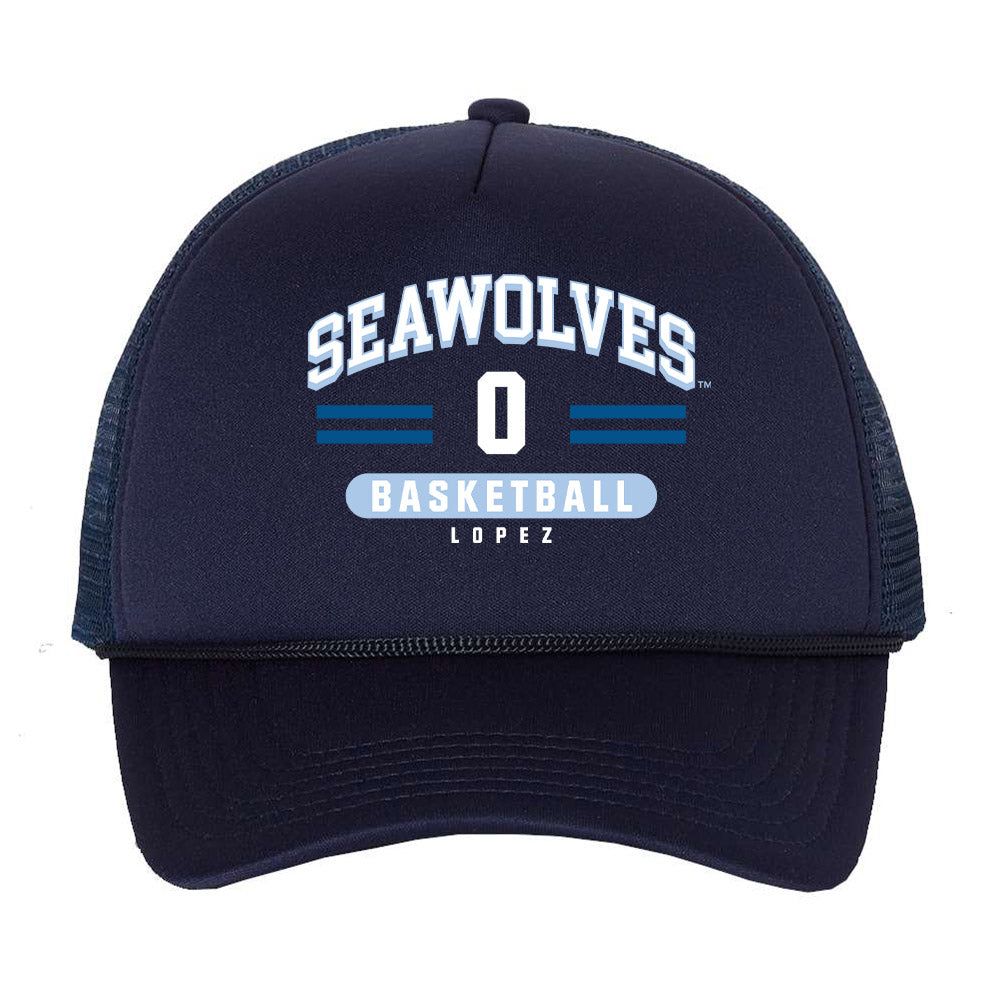  - NCAA Women's Basketball : Alysa Lopez - Trucker Hat-0
