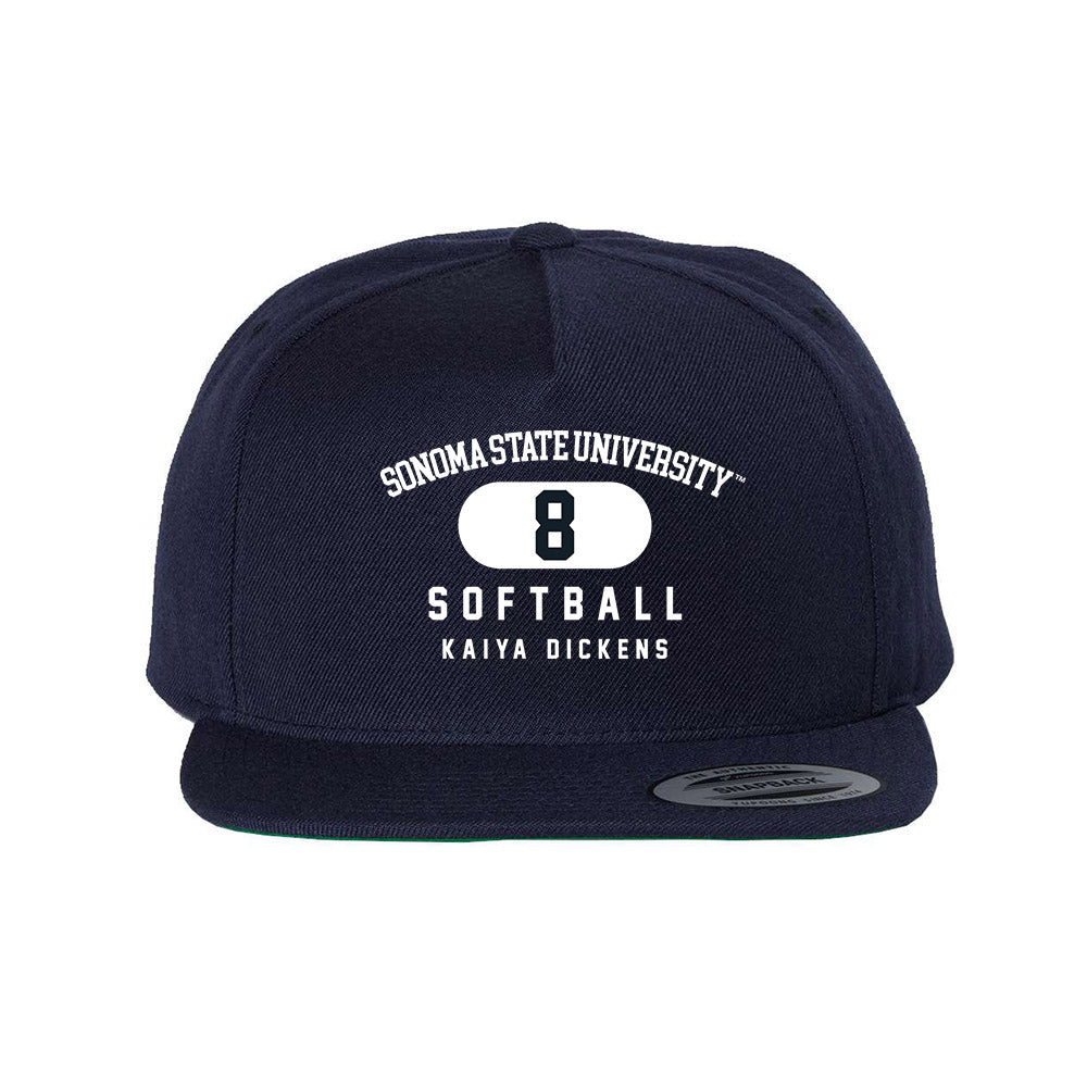 SSU - NCAA Softball : Kaiya Dickens - Snapback Hat-0