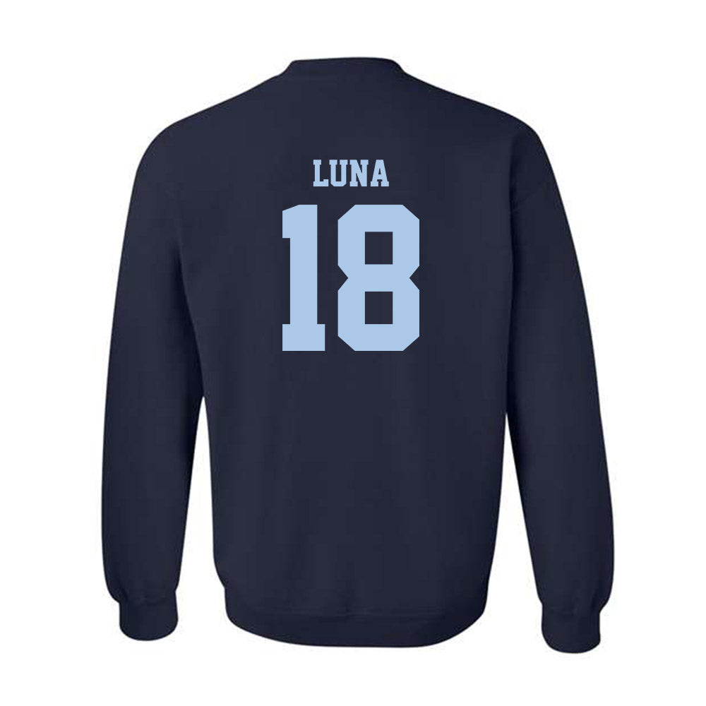 SSU - NCAA Baseball : Herman Luna - Sports Shersey Crewneck Sweatshirt-1