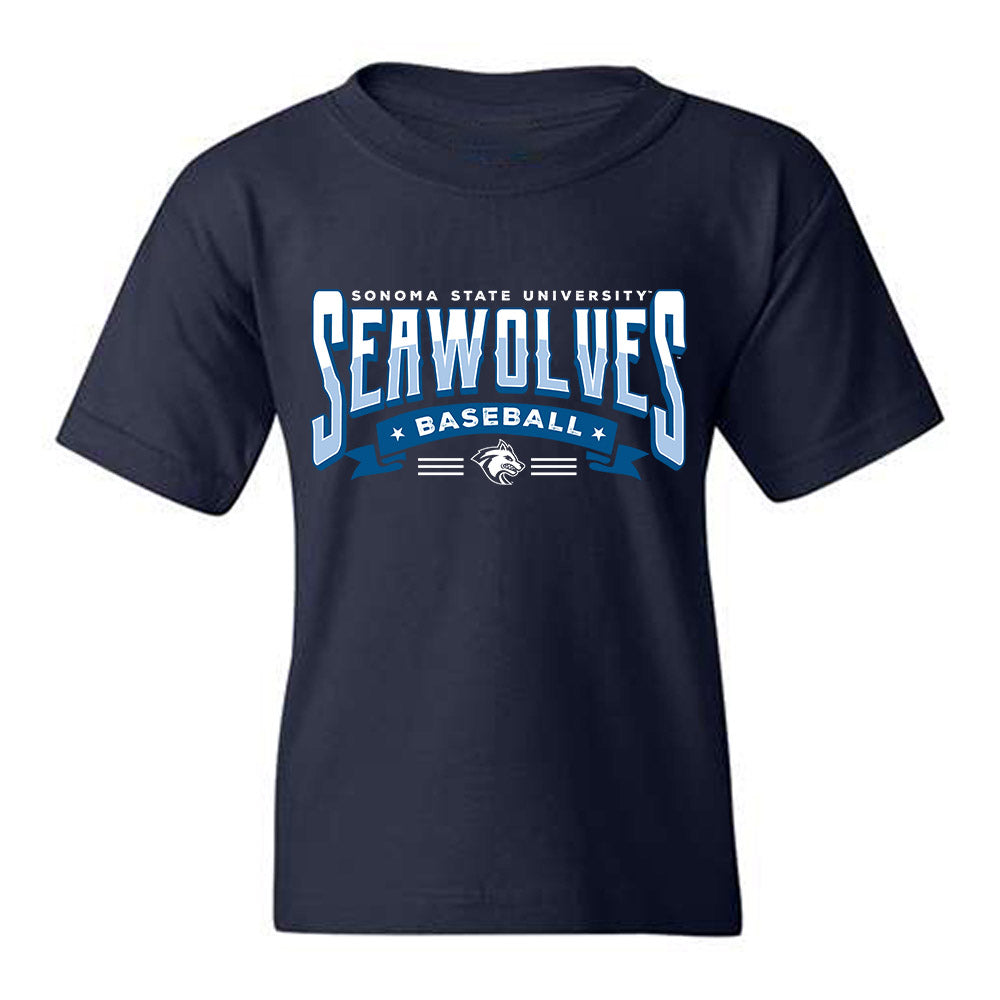 SSU - NCAA Baseball : Herman Luna - Sports Shersey Youth T-Shirt-0