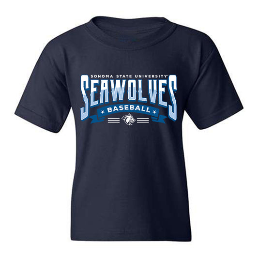 SSU - NCAA Baseball : Herman Luna - Sports Shersey Youth T-Shirt-0