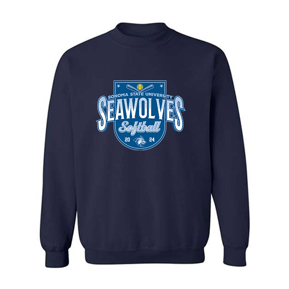 SSU - NCAA Softball : Kaiya Dickens - Sports Shersey Crewneck Sweatshirt-0