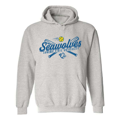 SSU - NCAA Softball : Kaiya Dickens - Sports Shersey Hooded Sweatshirt-0
