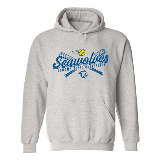 SSU - NCAA Softball : Kaiya Dickens - Sports Shersey Hooded Sweatshirt-0