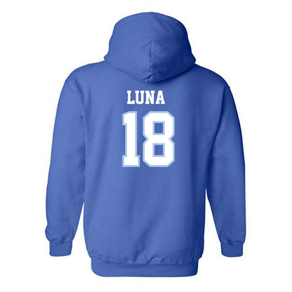 SSU - NCAA Baseball : Herman Luna - Generic Shersey Hooded Sweatshirt-1