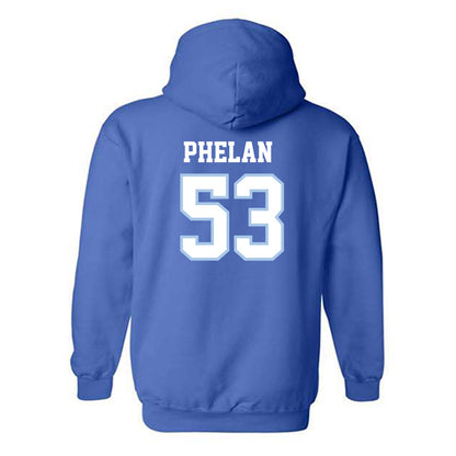 SSU - NCAA Baseball : Riley Phelan - Generic Shersey Hooded Sweatshirt-1