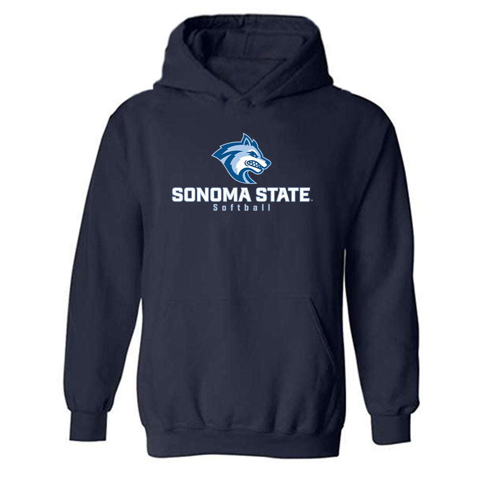 SSU - NCAA Softball : Lauren Mirtoni - Generic Shersey Hooded Sweatshirt