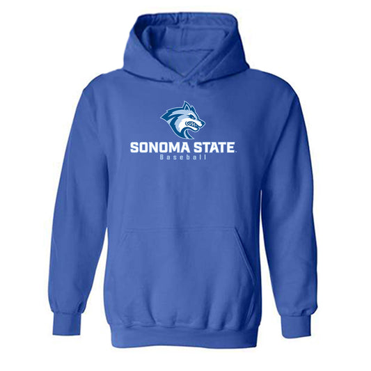 SSU - NCAA Baseball : Hawk Hill - Generic Shersey Hooded Sweatshirt