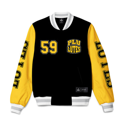 PLU - NCAA Football : Connor Nauta - Bomber Jacket-0