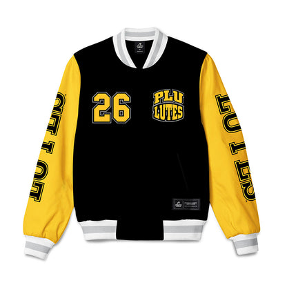 PLU - NCAA Football : Will Frank - Bomber Jacket-0