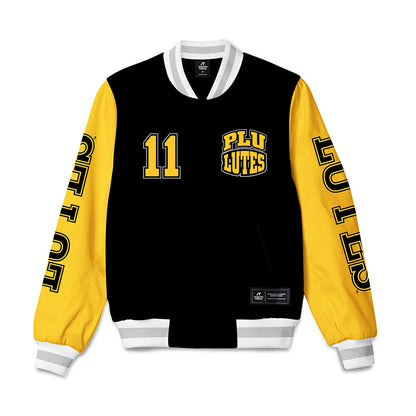 PLU - NCAA Softball : Alyssa Fierro - Bomber Jacket-0