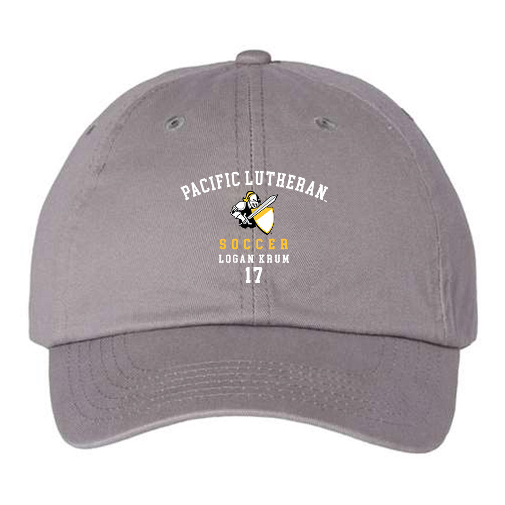 PLU - NCAA Men's Soccer : Logan Krum - Dad Hat-0