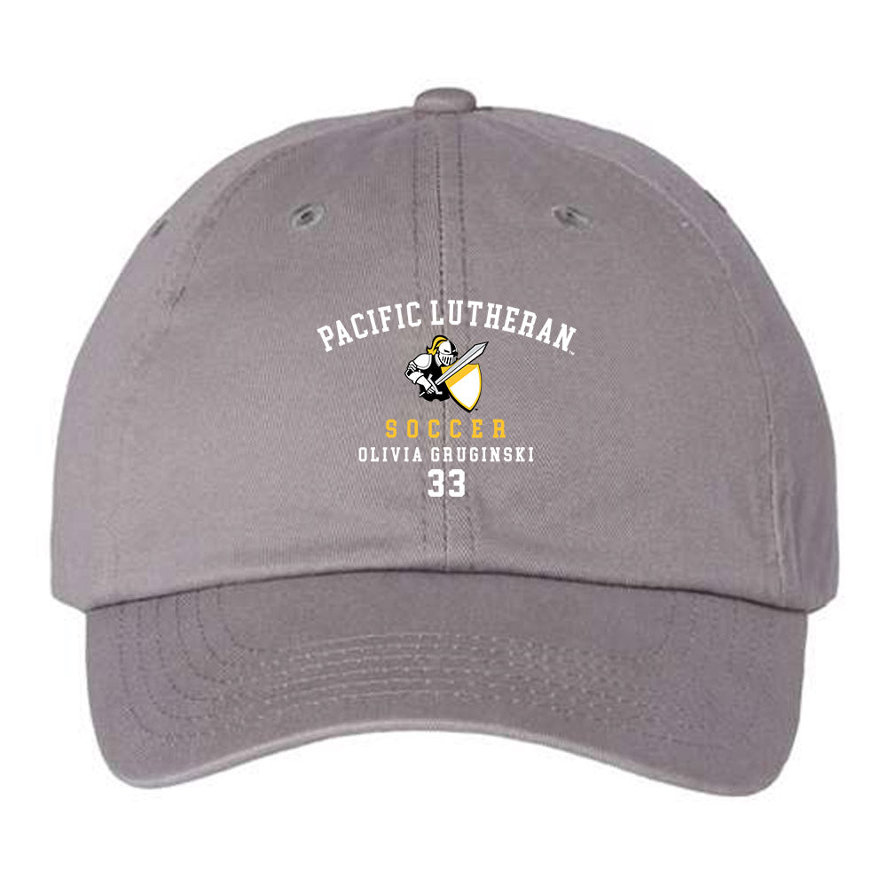 PLU - NCAA Women's Soccer : Olivia Gruginski - Dad Hat-0