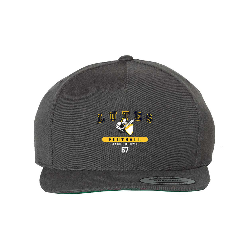 PLU - NCAA Football : Jacob Brown - Snapback Hat