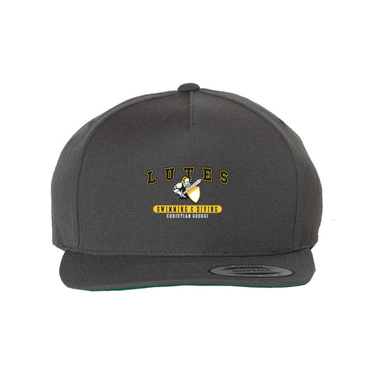 PLU - NCAA Men's Swimming & Diving : Christian Georgi - Snapback Hat