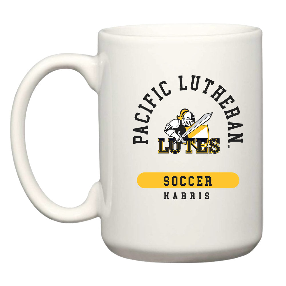 PLU - NCAA Men's Soccer : Noah Harris -  Coffee Mug