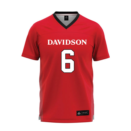 Davidson - NCAA Baseball : Aidan Rice - Red Jersey