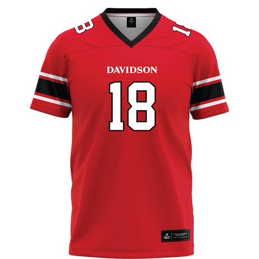 Davidson - NCAA Football : Jacary Lightsey - 2023 Red Football Jersey