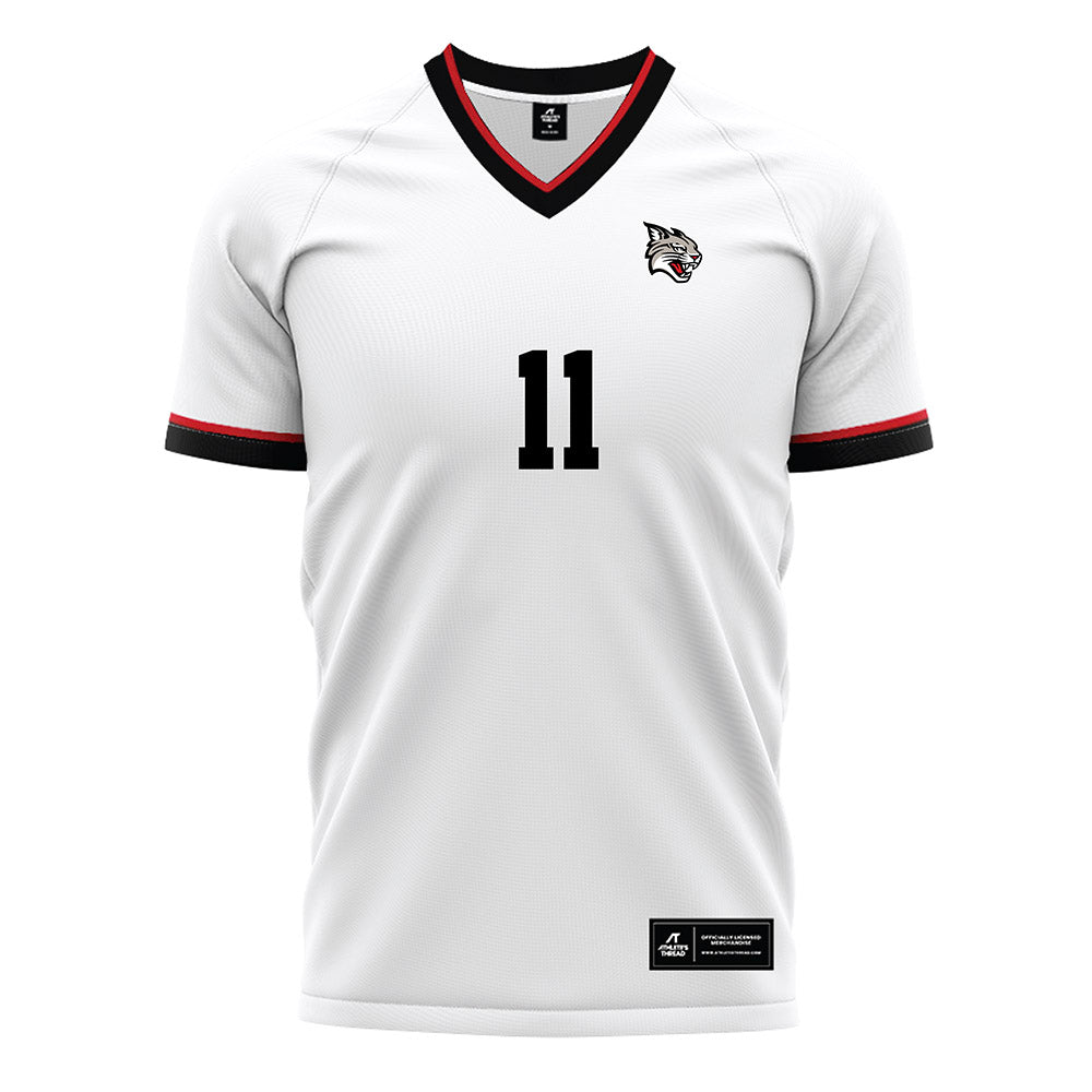 Davidson - NCAA Men's Soccer : Matthew Thissell - White Soccer Jersey-0
