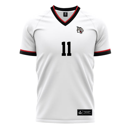 Davidson - NCAA Men's Soccer : Matthew Thissell - White Soccer Jersey-0