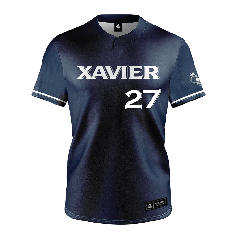 Xavier - NCAA Baseball : Sam Hoeft - Jersey-0