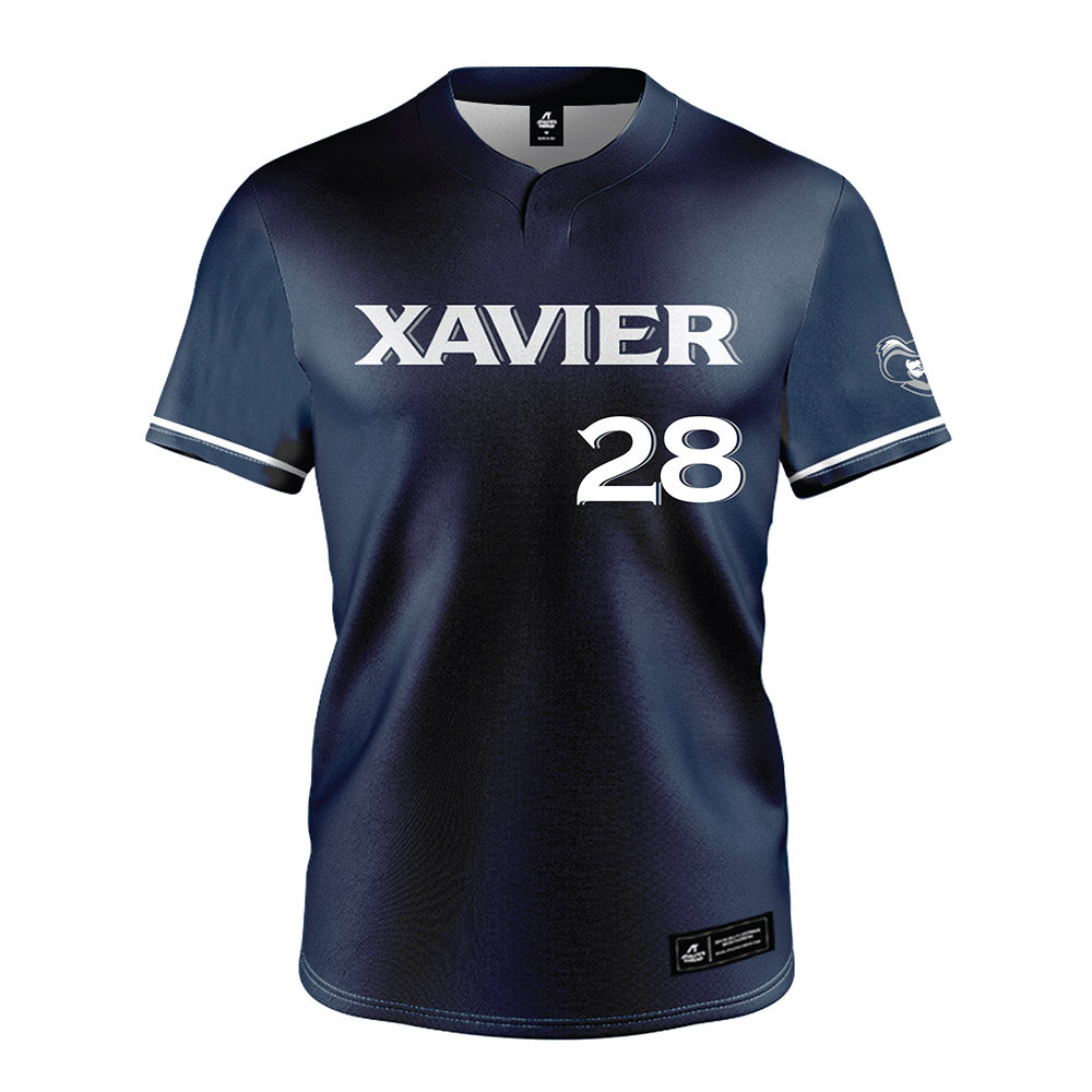 Xavier - NCAA Baseball : Lincoln Causero - Jersey-0