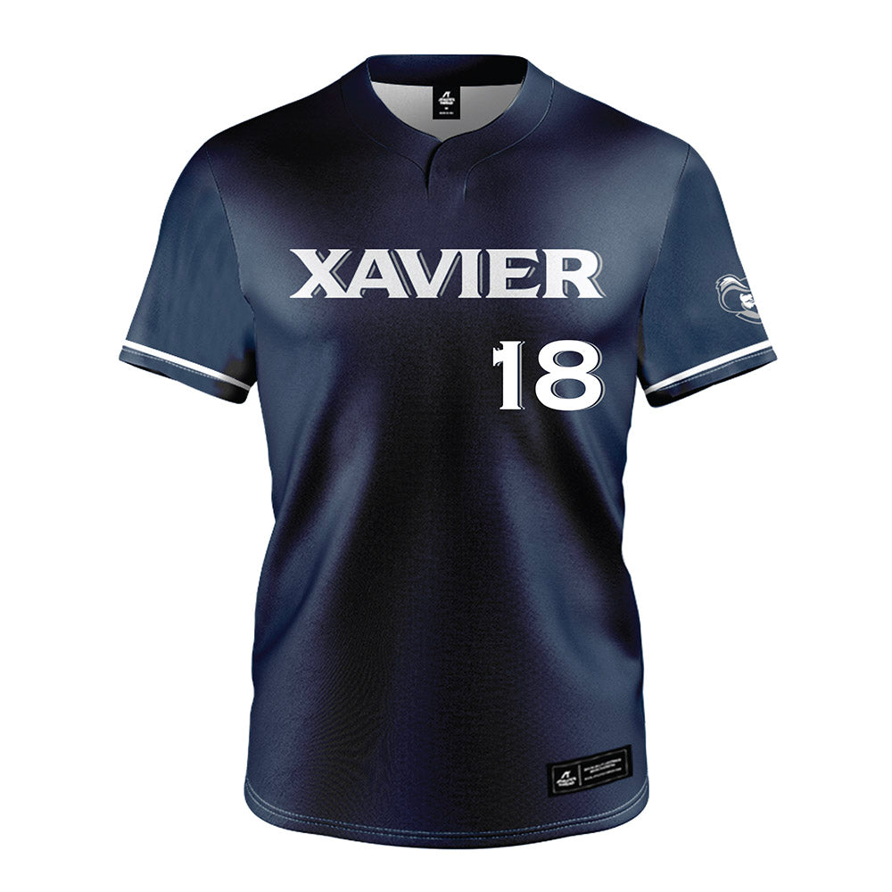 Xavier - NCAA Baseball : Jonathan Fitz - Jersey-0
