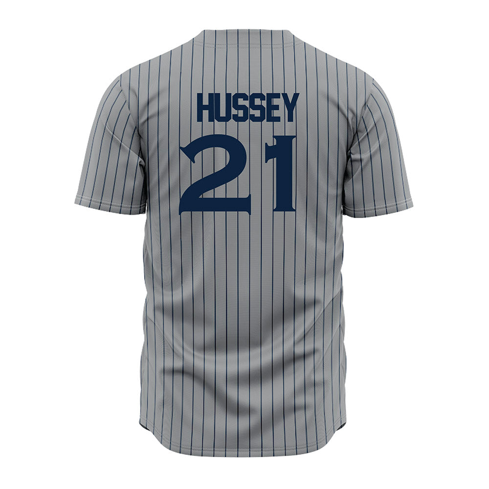 Xavier - NCAA Baseball : Ryan Hussey - Jersey-1