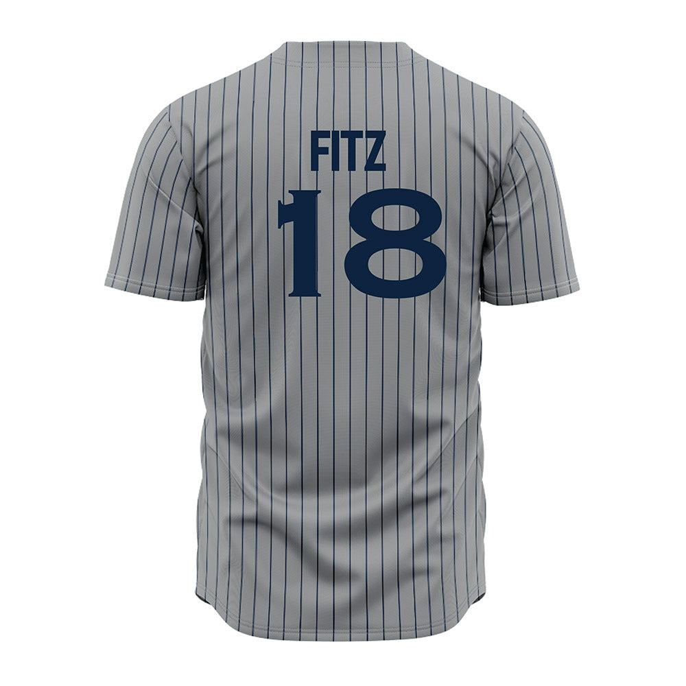 Xavier - NCAA Baseball : Jonathan Fitz - Jersey-1