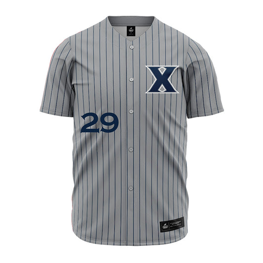 Xavier - NCAA Baseball : Mitchell Morton - Jersey-0