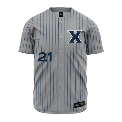 Xavier - NCAA Baseball : Ryan Hussey - Jersey-0