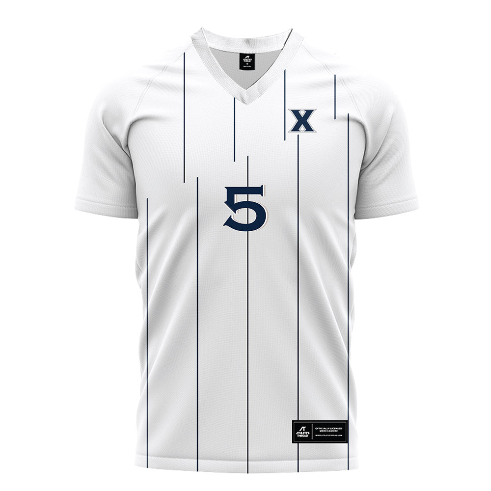 Xavier - NCAA Men's Soccer : Ryan Durso - Soccer Jersey-0