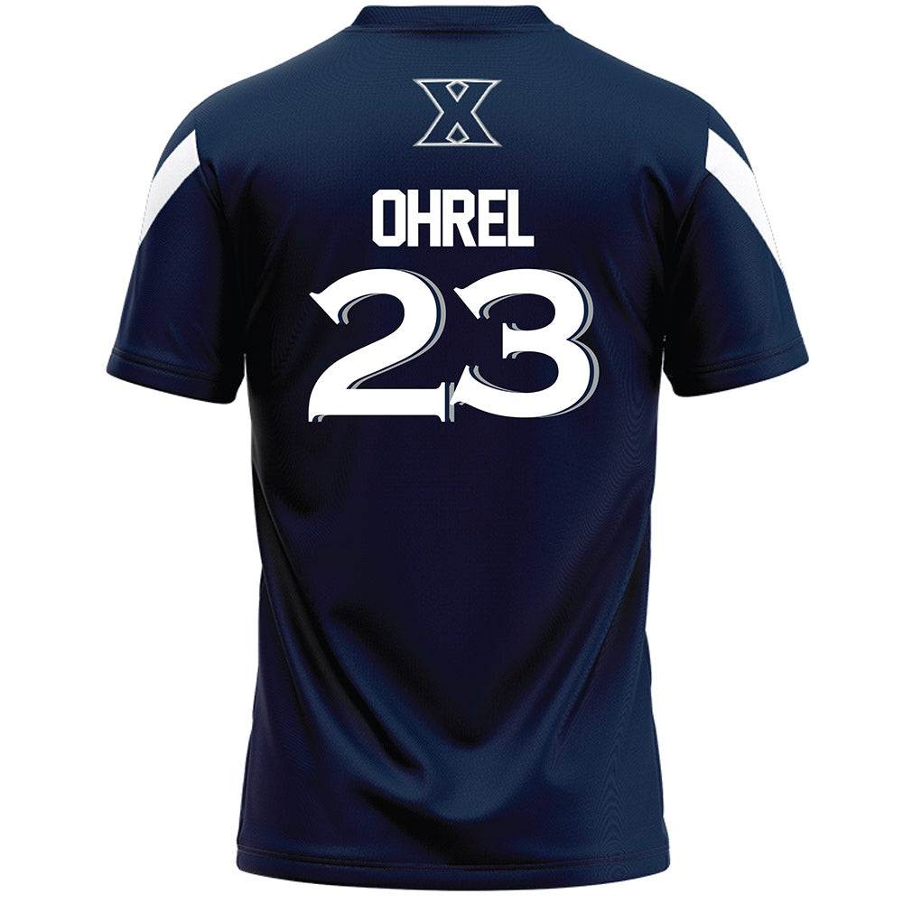Xavier - NCAA Women's Lacrosse : Riley Ohrel - Lacrosse Jersey-1