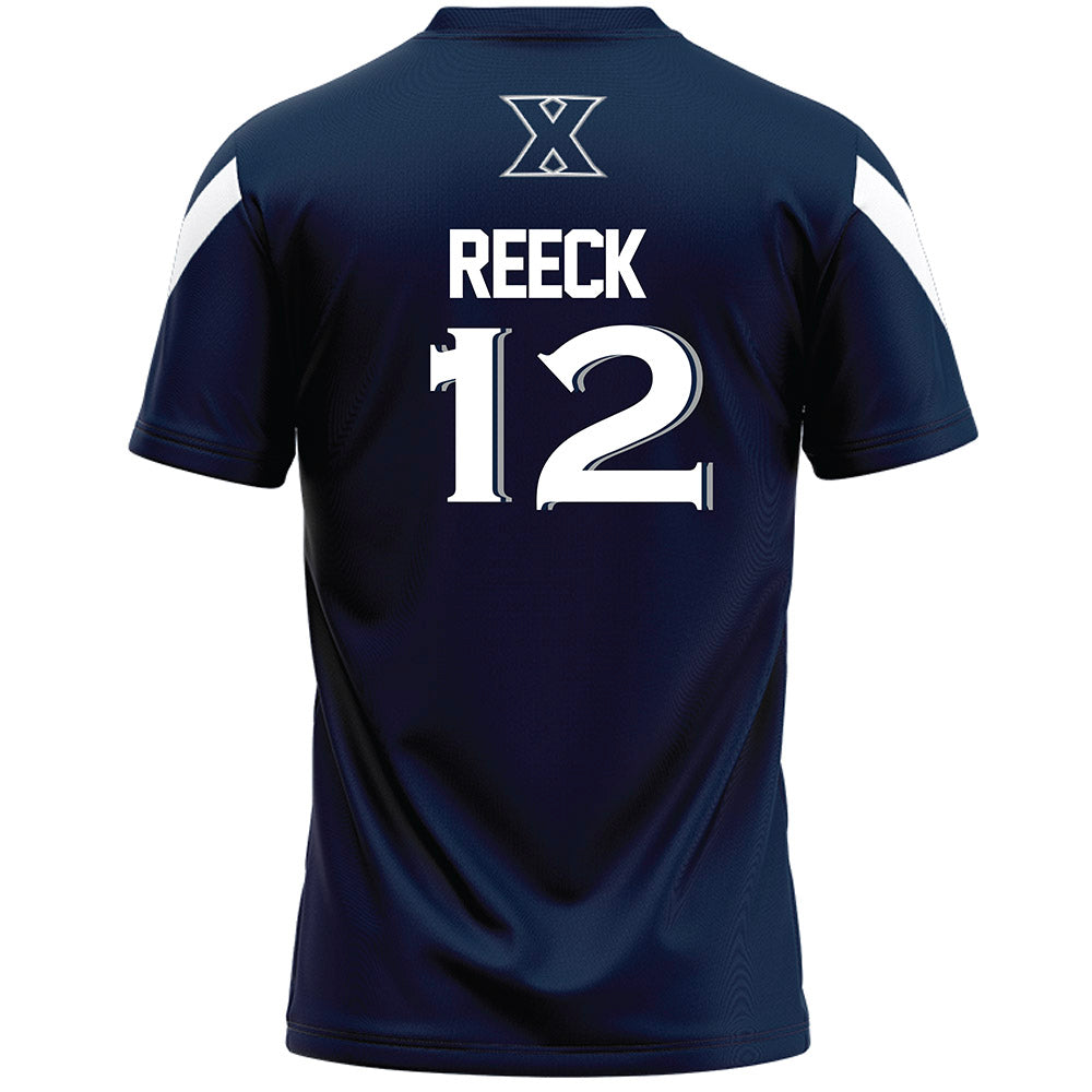 Xavier - NCAA Women's Lacrosse : Haley Reeck - Lacrosse Jersey-1