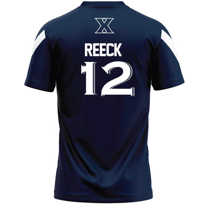 Xavier - NCAA Women's Lacrosse : Haley Reeck - Lacrosse Jersey-1