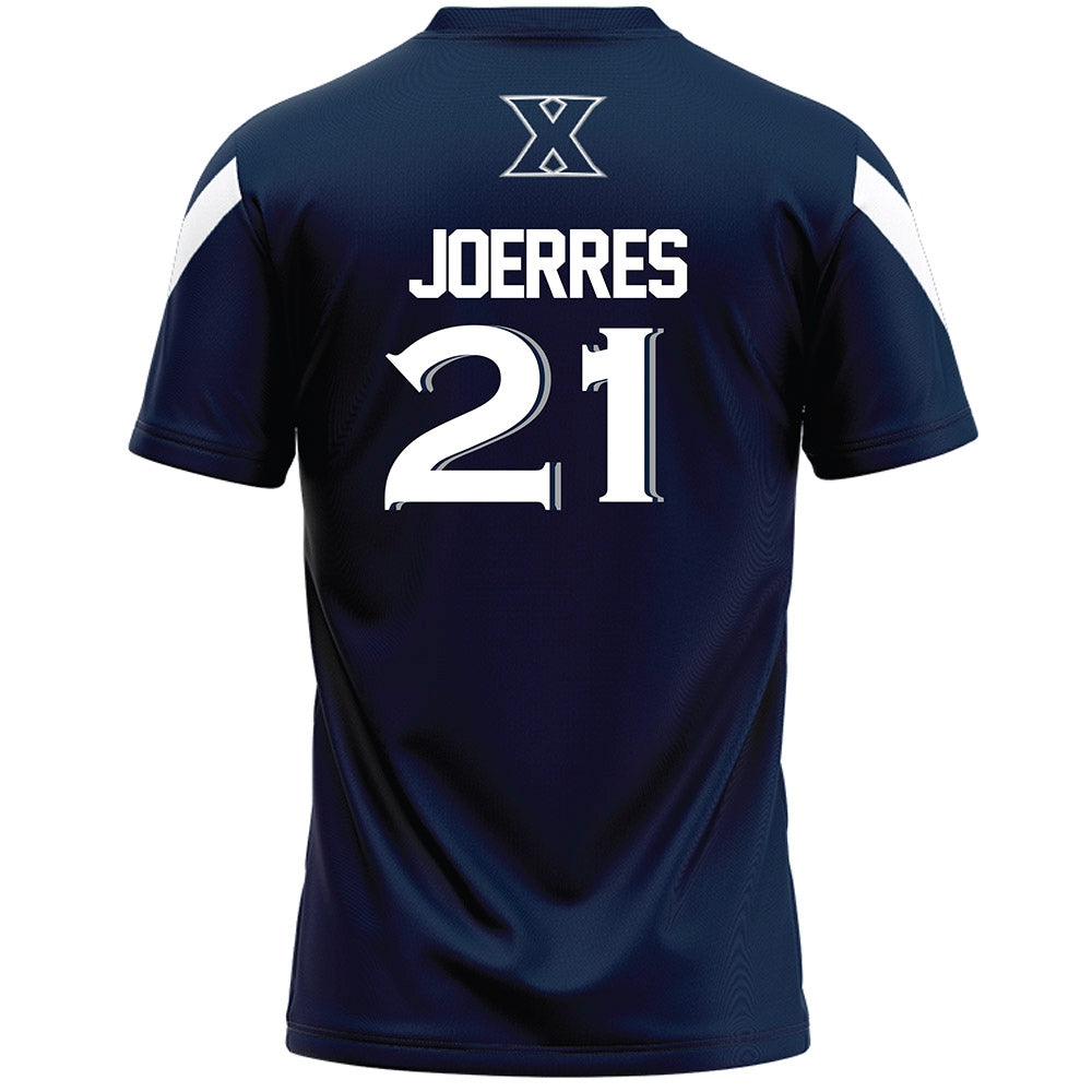 Xavier - NCAA Women's Lacrosse : Addi Joerres - Lacrosse Jersey-1