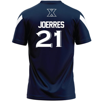 Xavier - NCAA Women's Lacrosse : Addi Joerres - Lacrosse Jersey-1