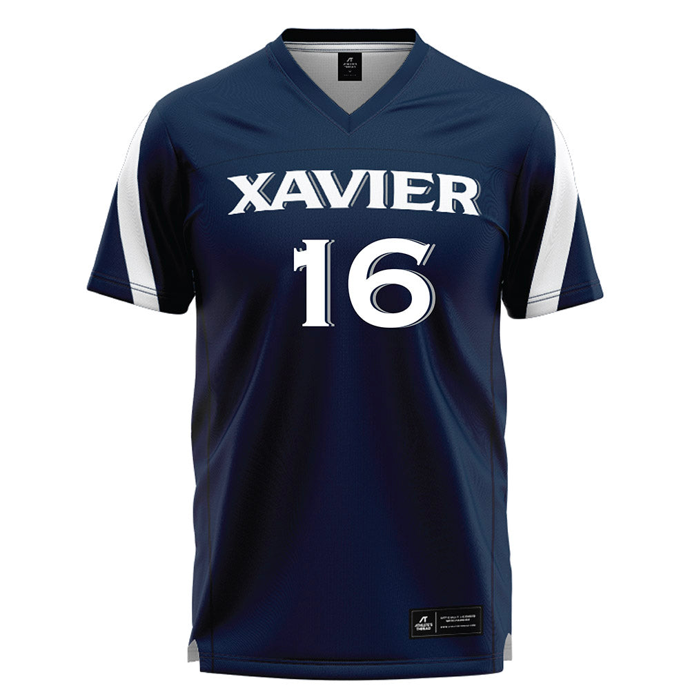 Xavier - NCAA Women's Lacrosse : Cameron Yard - Lacrosse Jersey-0