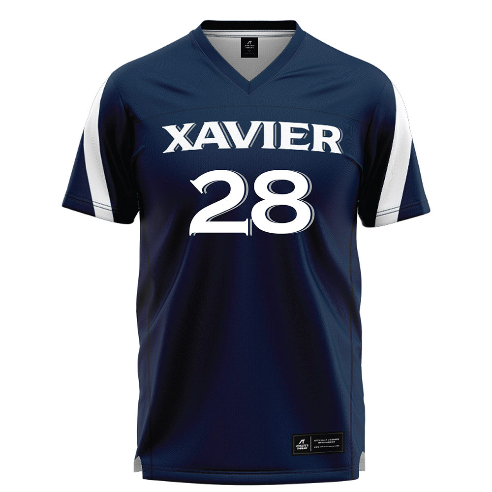 Xavier - NCAA Women's Lacrosse : Clare Goodrich - Lacrosse Jersey-0