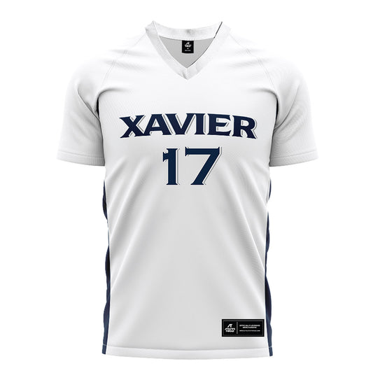 Xavier - NCAA Women's Soccer : Fiona Skwierawski - Soccer Jersey-0