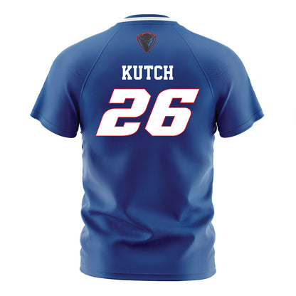 DePaul - NCAA Men's Soccer : Mason Kutch - Blue Soccer Jersey-1