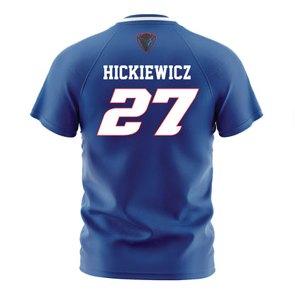 DePaul - NCAA Men's Soccer : Daniel Hickiewicz - Blue Soccer Jersey-1