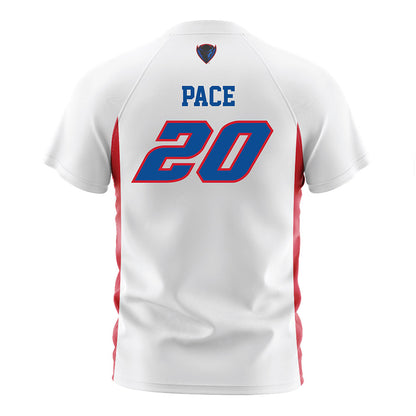 DePaul - NCAA Men's Soccer : Keagan Pace - White Soccer Jersey-1