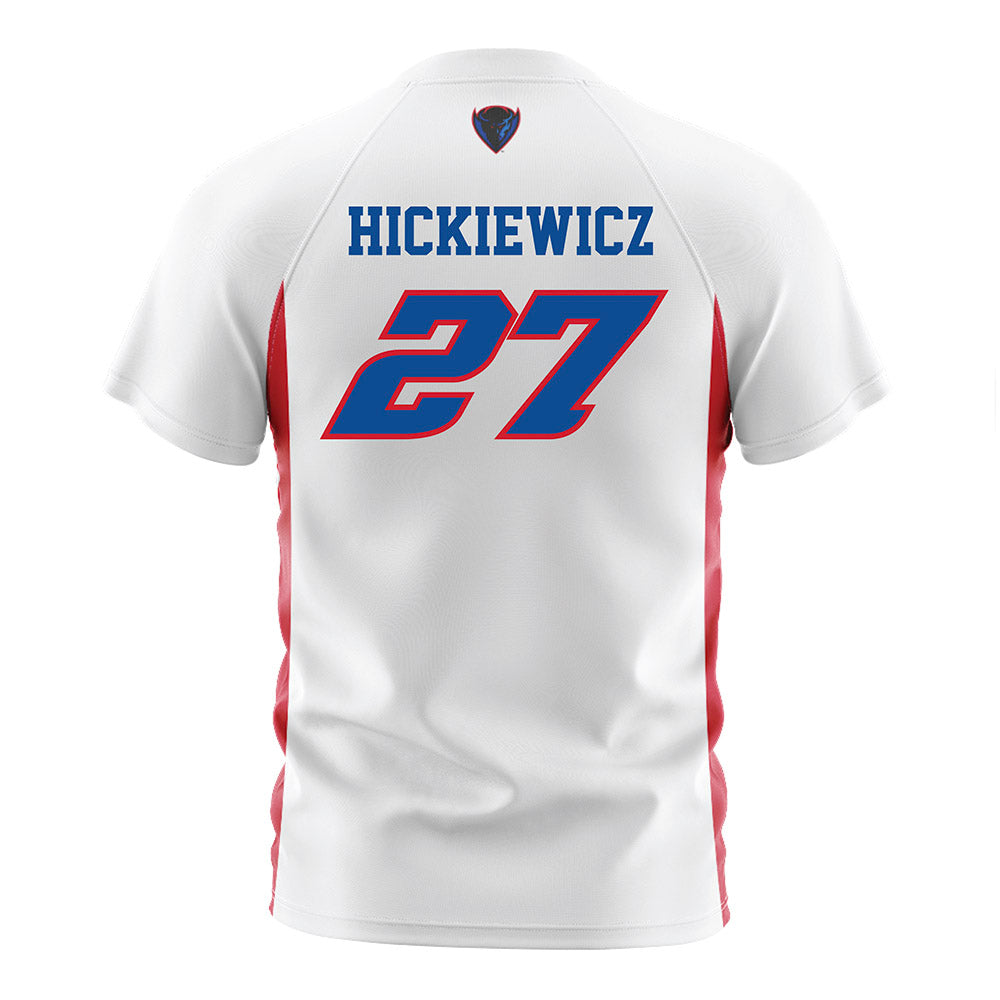 DePaul - NCAA Men's Soccer : Daniel Hickiewicz - White Soccer Jersey-1
