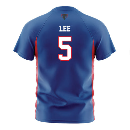 DePaul - NCAA Women's Soccer : Mackenzie Lee - Blue Soccer Jersey-1