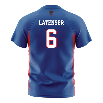 DePaul - NCAA Women's Soccer : Dory Latenser - Blue Soccer Jersey-1