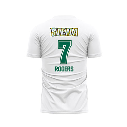 Siena - NCAA Women's Soccer : Catherine Rogers - White Soccer Jersey