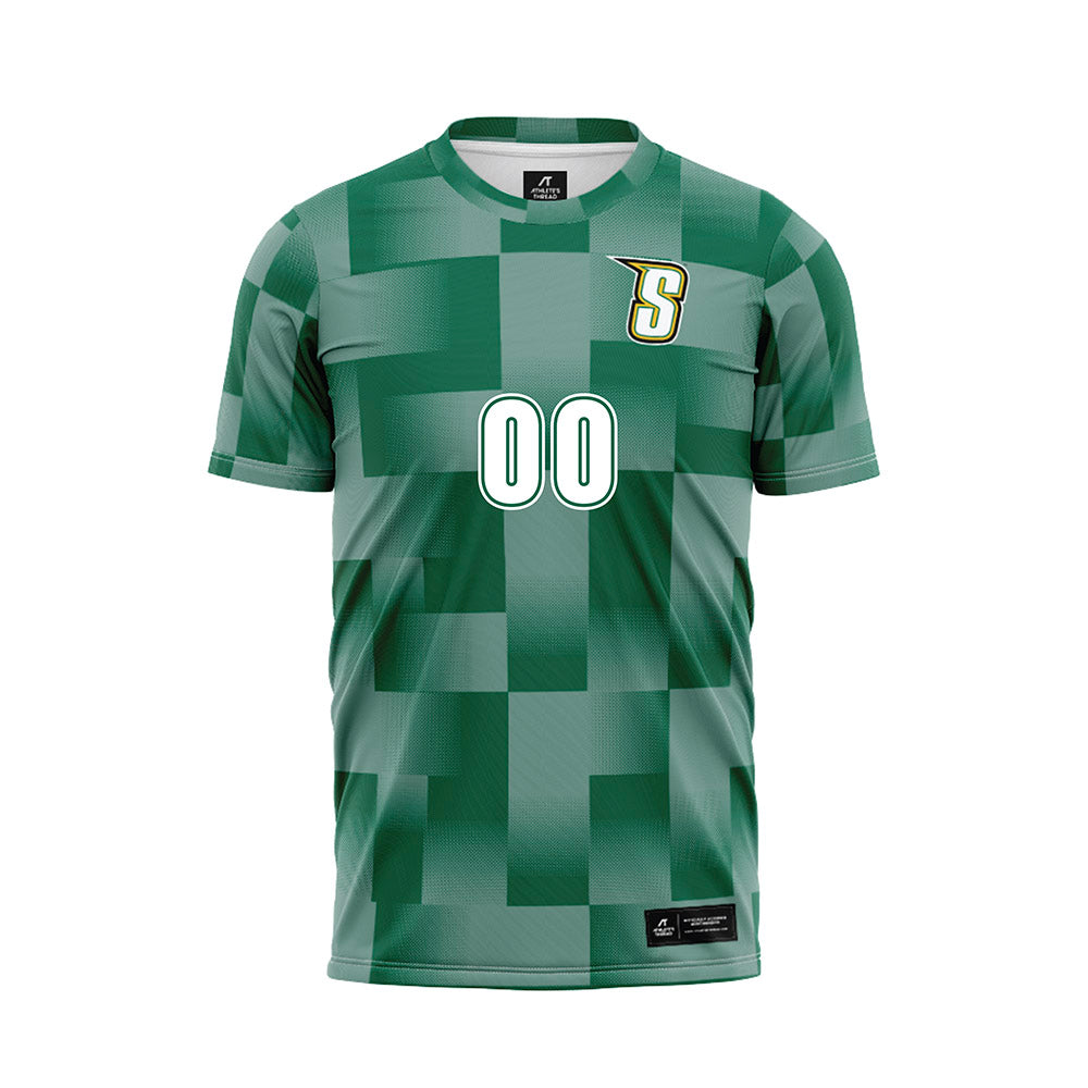 Siena - NCAA Women's Soccer : Maria Valls - Green Soccer Jersey-0