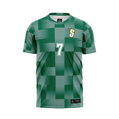 Siena - NCAA Women's Soccer : Catherine Rogers - Green Soccer Jersey